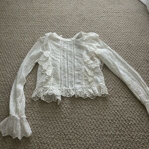 Eyelet Lace Top